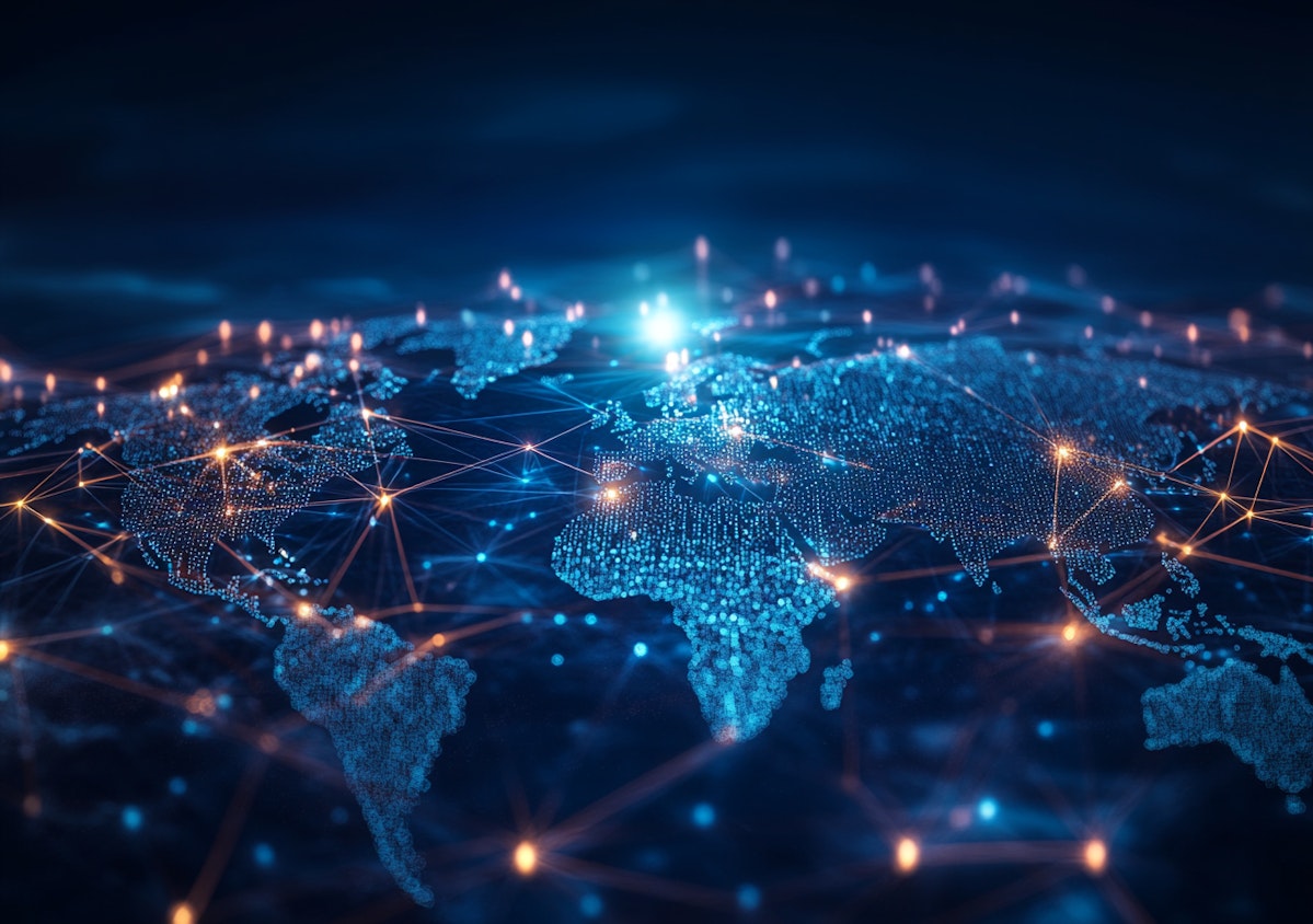 Digital Global Network Visualization 2